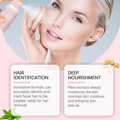 Facial Hair Recognition Spray Softening