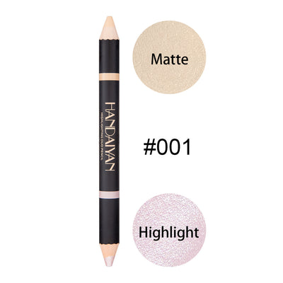 Double-headed Eyebrow Dual-purpose Pen For Brow Bone Brightening And Primer
